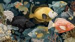 海底多彩魚類與珊瑚景觀