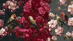 花鳥(niǎo)圖 繁花間的靈動(dòng)鳥(niǎo)兒