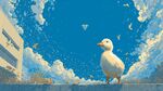 小鴨望空 夢幻天空之景