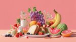 繽紛水果美食精致擺盤