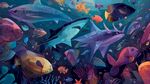 夢幻海底世界多彩魚類