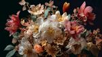 繽紛花卉靜物藝術(shù)展示