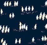 深藍(lán)色背景船只圖案紋理