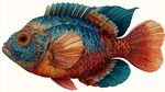 五彩斑斕的夢幻觀賞魚