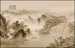 新中式禪意水墨畫(huà)