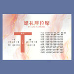 婚禮席位圖