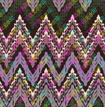 多彩鋸齒幾何圖案紋理