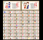 56個(gè)民族圖片