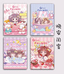 可愛(ài)卡通少女