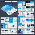 藍(lán)色科技畫冊(cè)