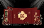 紅色婚禮迎賓區(qū)