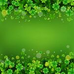 綠色三葉草背景圖
