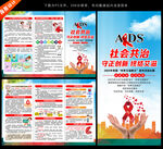 世界艾滋病日三折頁