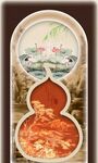 古典葫蘆形精美裝飾畫(huà)