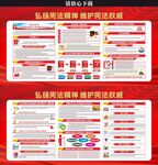 全國(guó)憲法宣傳周展板