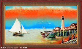 油畫 地中海油畫