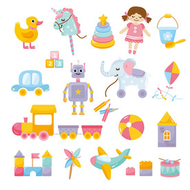 婴儿可爱卡通设计素材