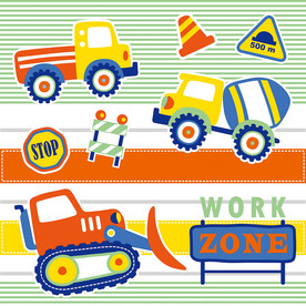 施工现场卡通图案设计素材