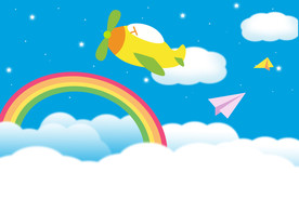 最新卡通PPT背景图片