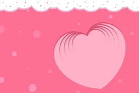 粉色爱心背景图片