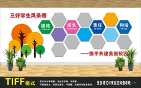 XX004 學(xué)校照片墻