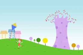 幼儿园PPT背景图片