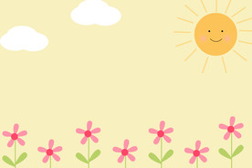 幼儿园花朵背景图片