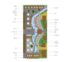 生态茶室设计平面图