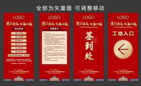 地产展架