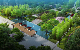 景观效果图住宅效果图