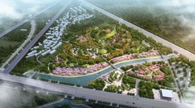 景观效果图公园效果图