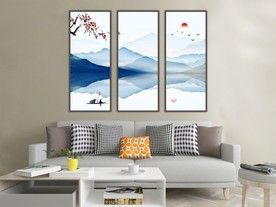 水墨山水装饰画