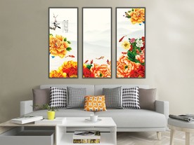 花开富贵装饰画