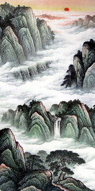 国画山水