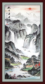 国画山水