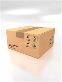 3d纸盒样机模型