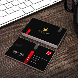 黑色高端商务名片