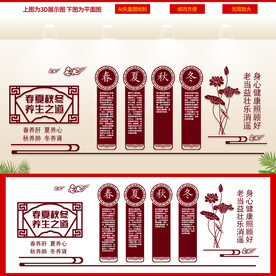 養(yǎng)生文化墻  