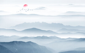 新中式山水畫(huà)