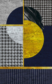 新中式抽象地毯