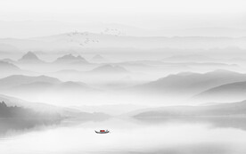 水墨山水畫