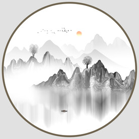 水墨画