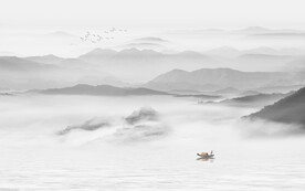 新中式山水画