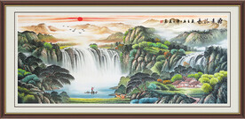 国画山水