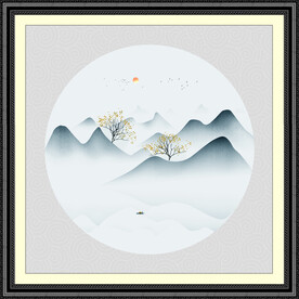 新中式水墨画