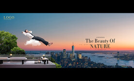 空中別墅 戶外廣告 