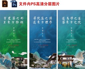 房地產(chǎn)價值點配套刷屏微信稿海報