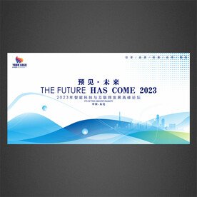 藍(lán)底科技背景