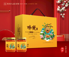 蜂蜜包裝 百花蜂蜜禮盒