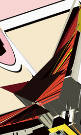 中東色塊抽象裝飾畫